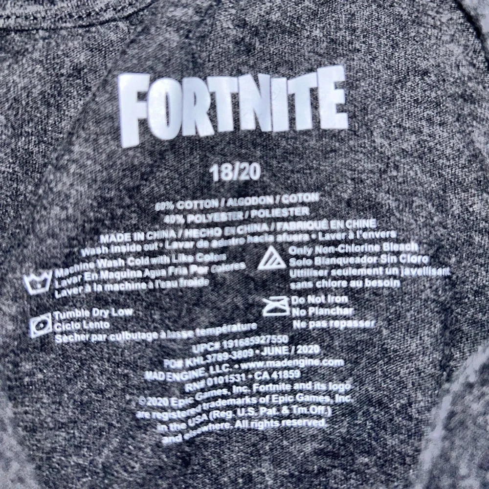 XL Fortnite long sleeve t-shirt - Picture 4 of 4